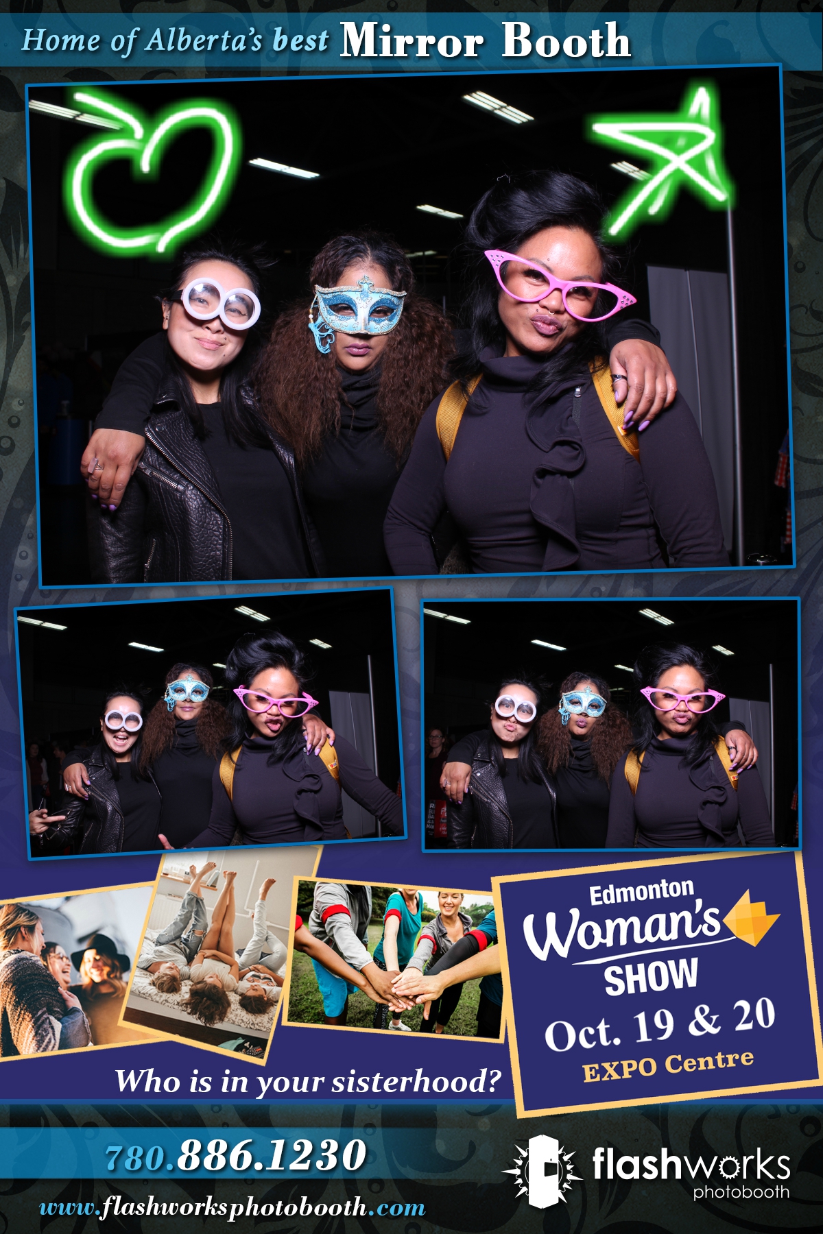 Fall Edmonton Woman's Show | View more photos from the event at gallery.flashworksphotobooth.com/u/FlashworksPhotoboothInc/Fall-Edmonton-Womans-Show-0